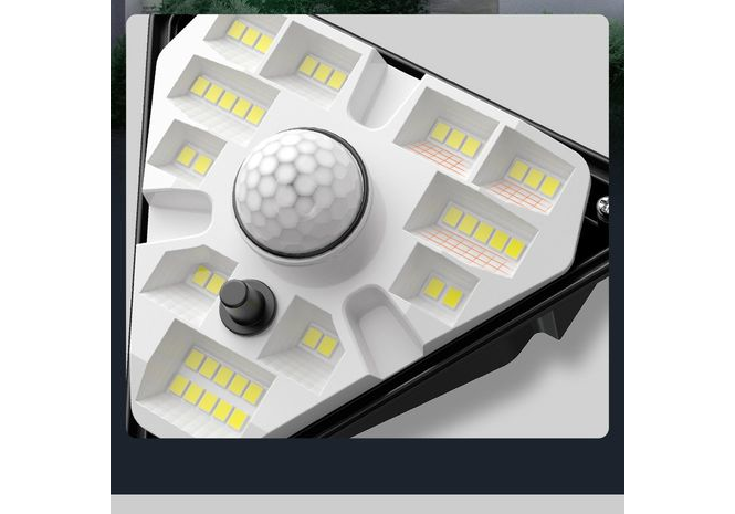 Прожектор із сонячною батареєю Baseus Solar Energy Human Body Induction Wall Lamp DGNEN-B01 - фото 7 Прожектор із сонячною батареєю Baseus Solar Energy Human Body Induction Wall Lamp DGNEN-B01 - фото 7