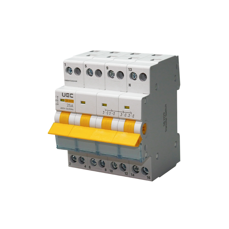 Выключатель-разъединитель UEC SB-H09-63 1-0-2 4P 25А 400В трехпозиционный (MTS-4-025)