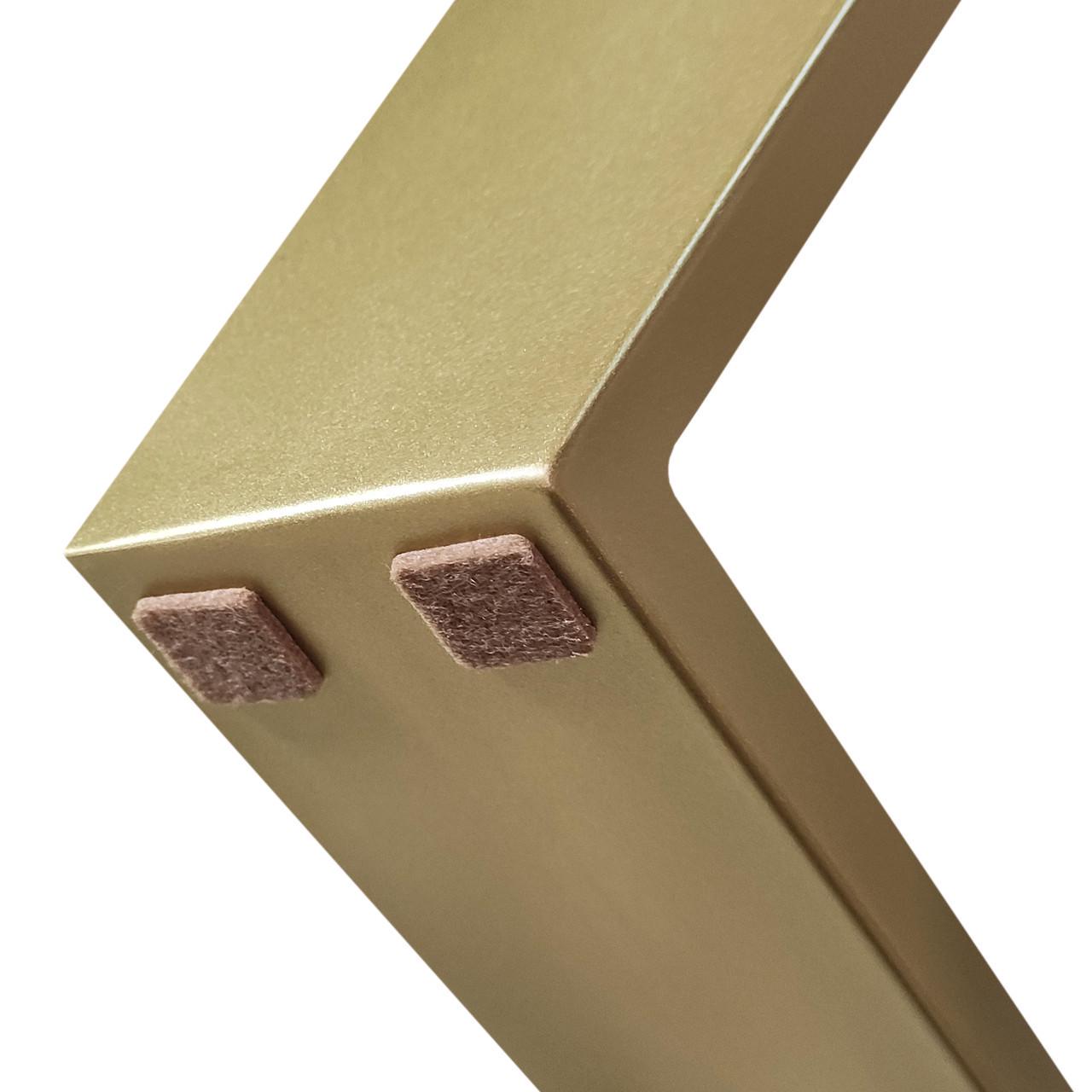 Каркас розбірний для столу з металу Loft 1200х600х730 мм Золотий (K1076-120) - фото 5 Каркас розбірний для столу з металу Loft 1200х600х730 мм Золотий (K1076-120) - фото 5