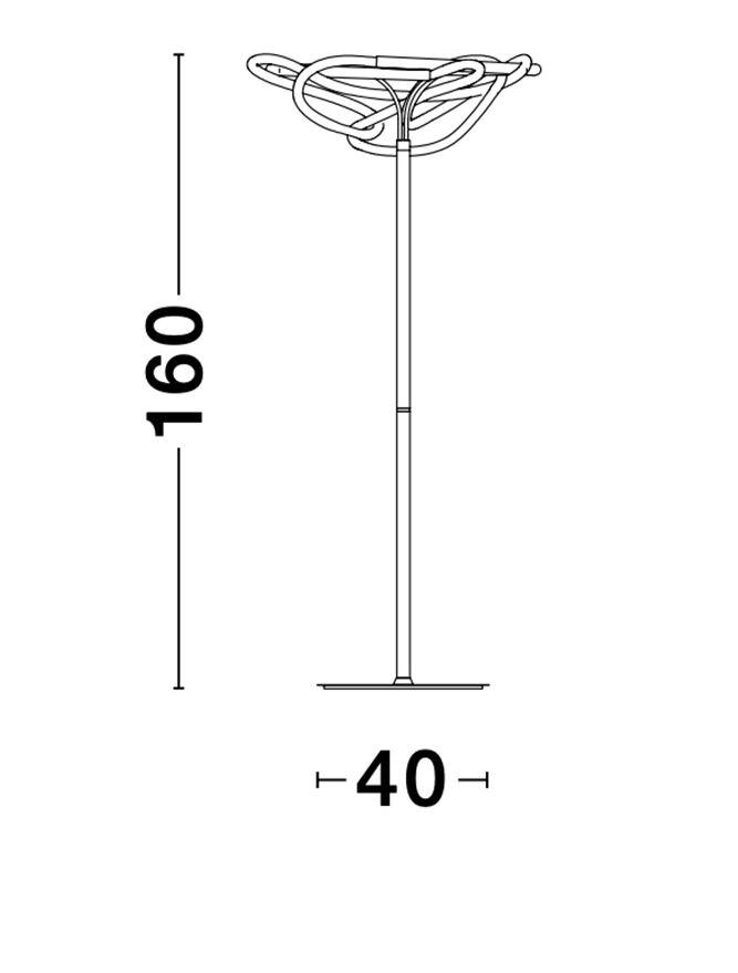 Торшер Nova Luce Tiriac (9548106) - фото 4 Торшер Nova Luce Tiriac (9548106) - фото 4