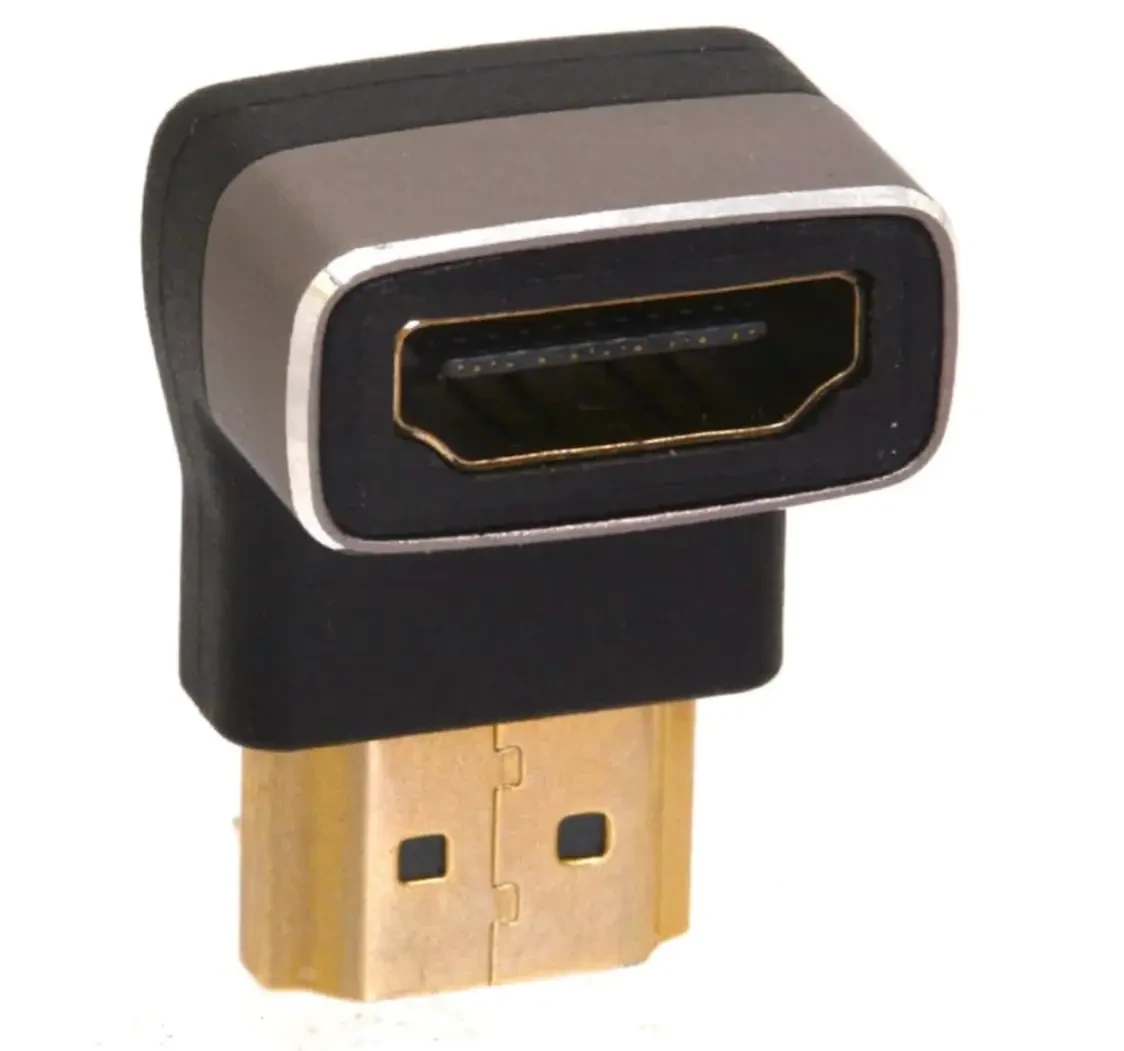 Адаптер HDMI прохідний кутовий I-Taki ADA-HDMI2.1-ADFM для під'єднання кабелю у важкодоступних місцях 1 шт. (000049340_1) - фото 7 Адаптер HDMI прохідний кутовий I-Taki ADA-HDMI2.1-ADFM для під'єднання кабелю у важкодоступних місцях 1 шт. (000049340_1) - фото 7