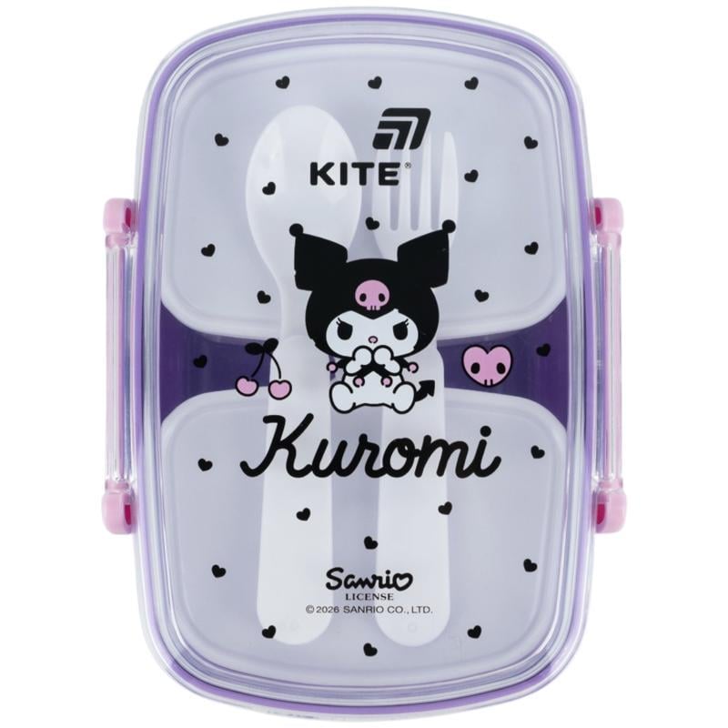 Ланчбокс для еды KITE Hello Kitty Kuromi 750 мл (HK26-181-2)