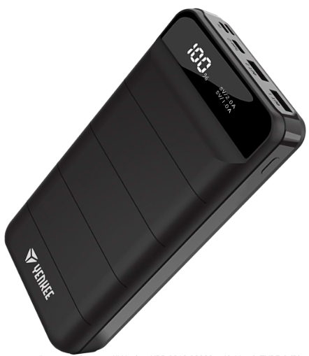 Портативний зарядний пристрій Yenkee YPB-3010 30000 mAh Black