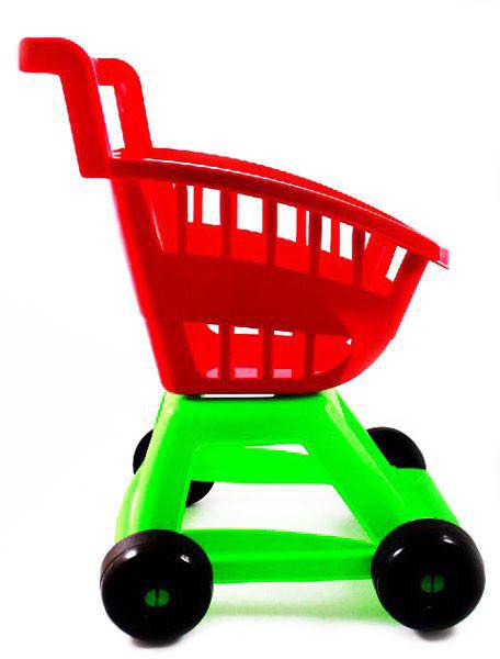 Детская тележка для супермаркета Красный (27200-1) - фото 6 Детская тележка для супермаркета Красный (27200-1) - фото 6