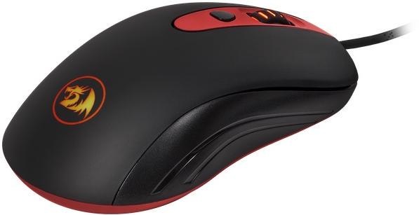 Миша Redragon Gerderus провідна ігрова з підсвічуванням Black/Red (70241) - фото 3