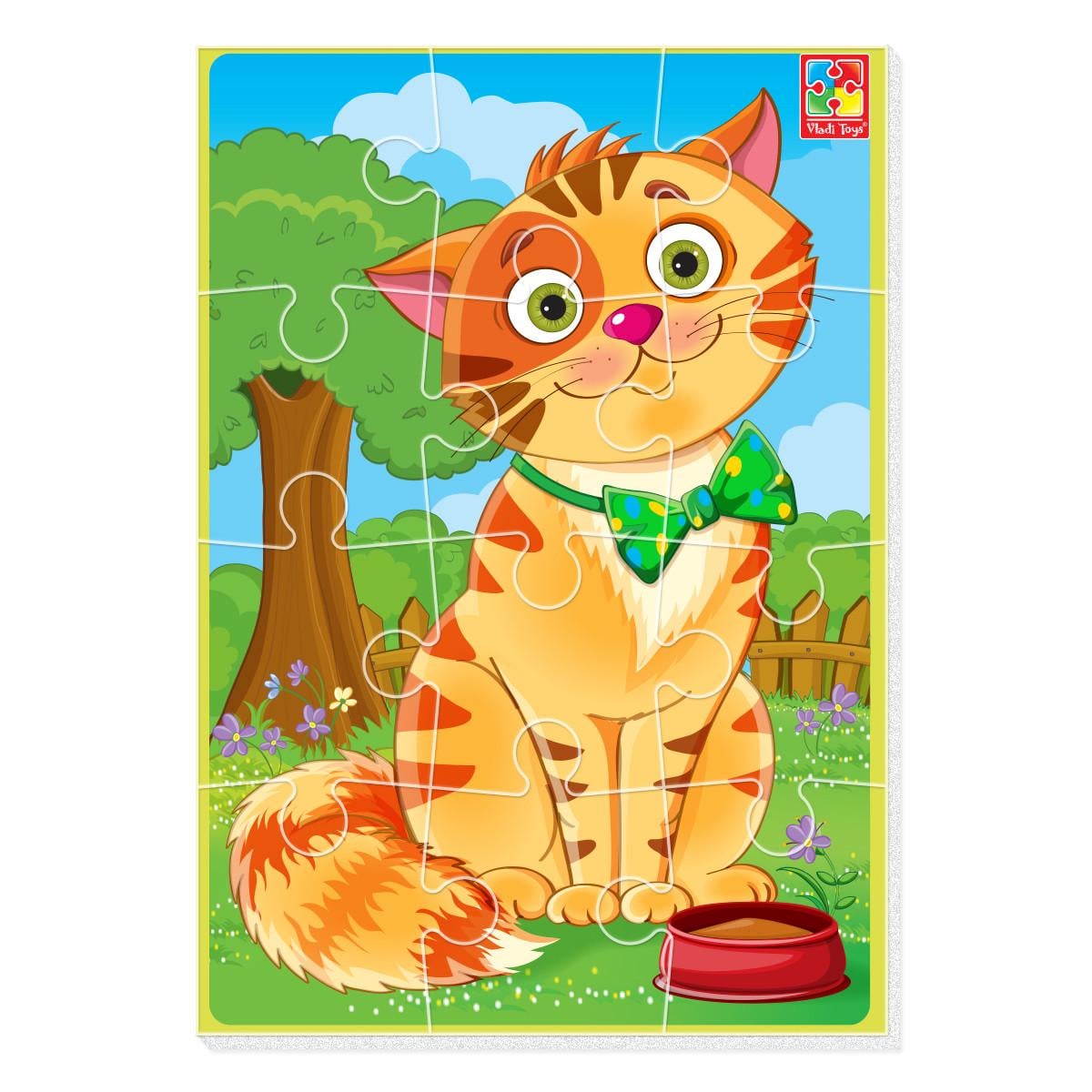 Гра розвиваюча Vladi Toys Пазли м'які А5 Малюк зможе Кіт (VT1103-91) Гра розвиваюча Vladi Toys Пазли м'які А5 Малюк зможе Кіт (VT1103-91)