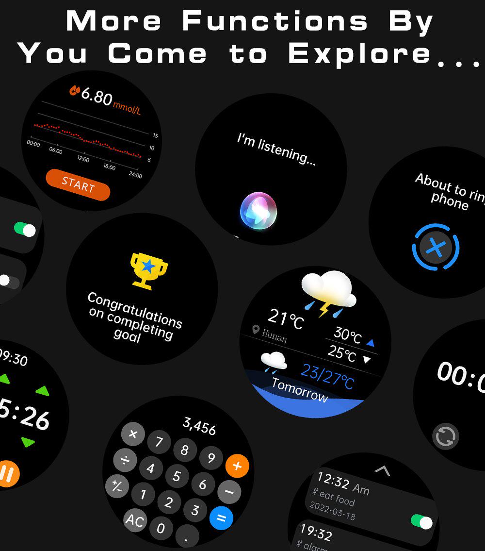 Смарт-годинник LEMFO F22R дзвінки/тонометр/пульсоксиметр/ температура тіла - фото 3