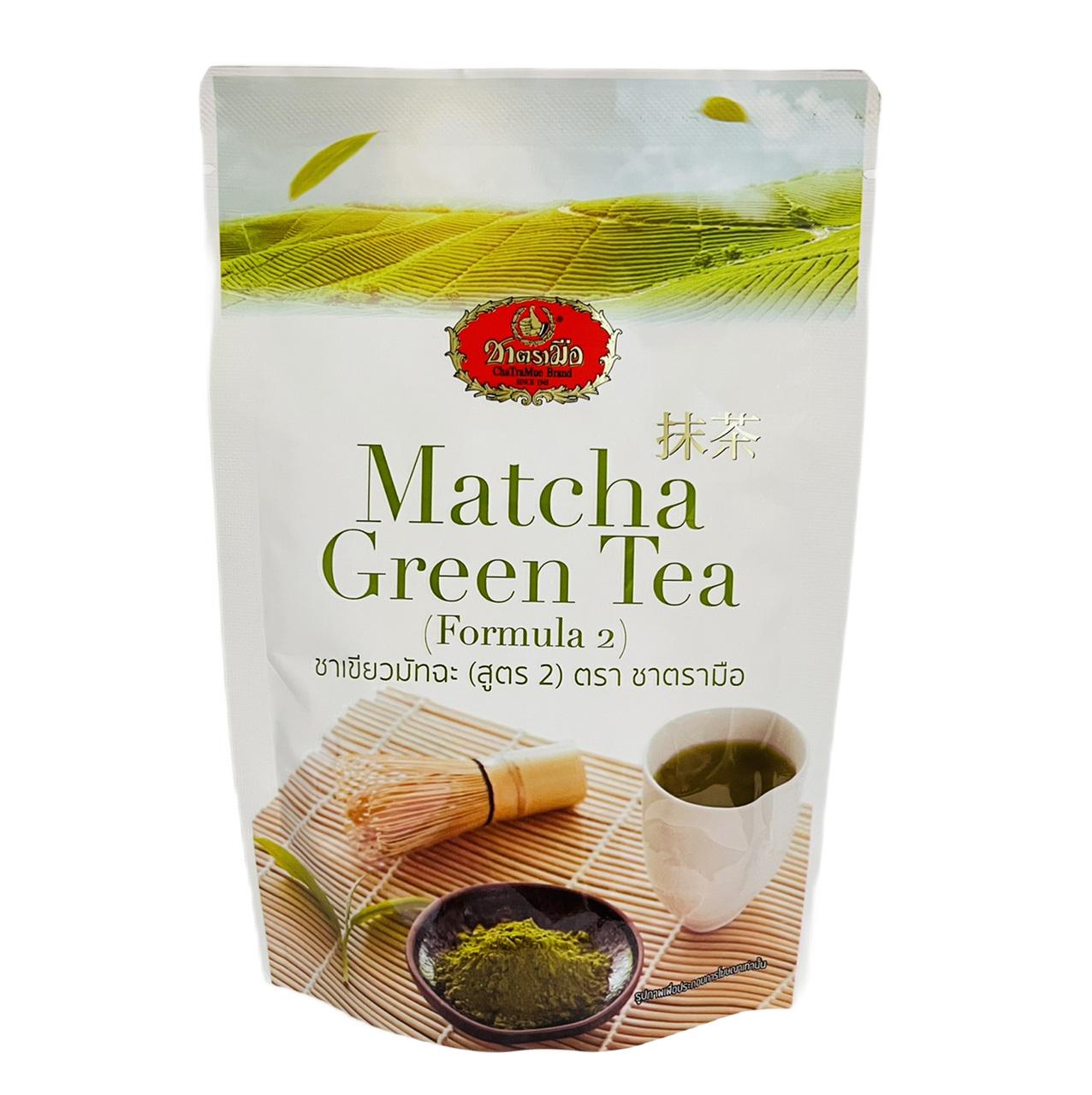 Зеленый чай Cha TraMue Brand Matcha тайский натуральный 100 г (8850370420753)