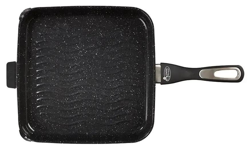 Сковорода-гриль Mama Rossi 28 см с керамическим покрытием для всех типов плит