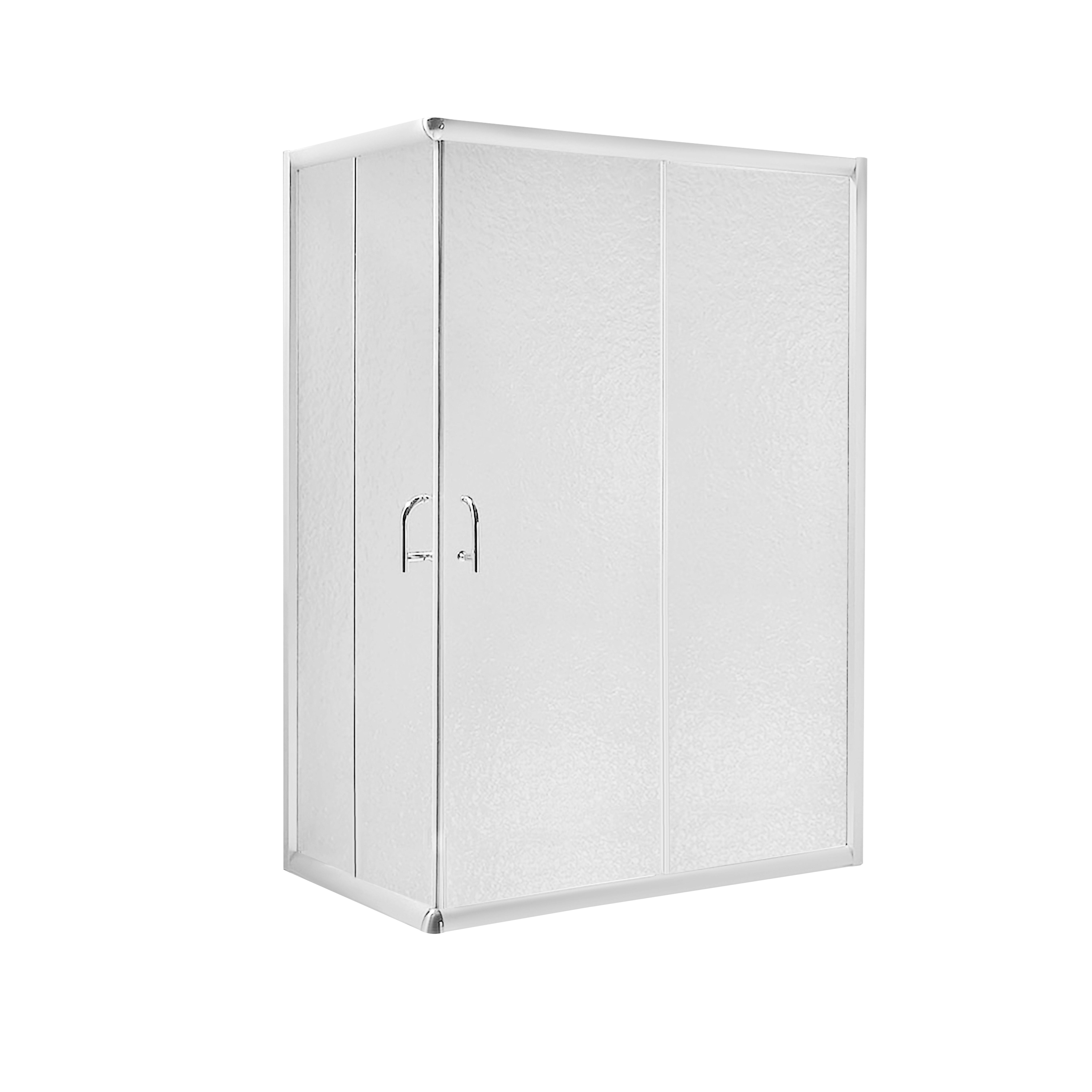 Душова кабіна Lidz Wawel SC120x80.SAT.LOW.FR скло Frost 5 мм без піддона