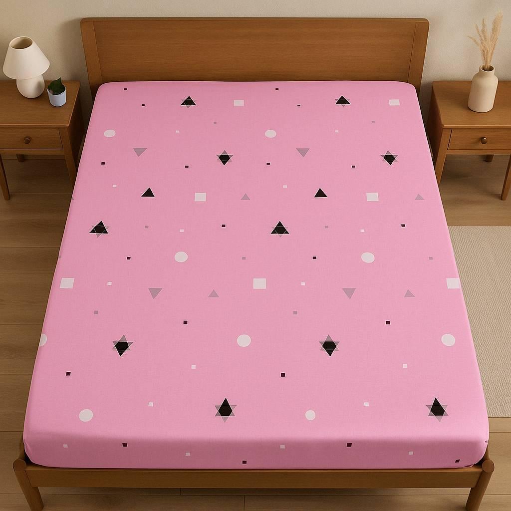 Простынь на резинке бязь 160х200 см Розовый (G-1704PA/WP/x160) Простынь на резинке бязь 160х200 см Розовый (G-1704PA/WP/x160)