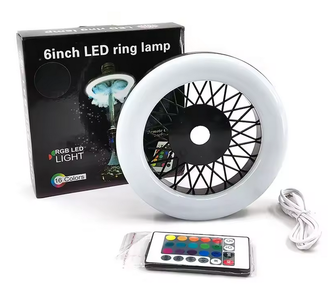 Подсветка для кальяна Yahya LED круглая под тарелку