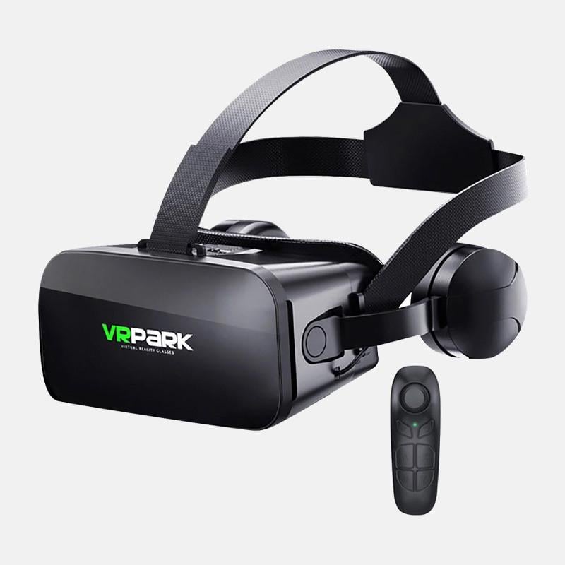 Очки виртуальной реальности VR BOX PARK J20 с наушниками и пультом - фото 1 Очки виртуальной реальности VR BOX PARK J20 с наушниками и пультом - фото 1
