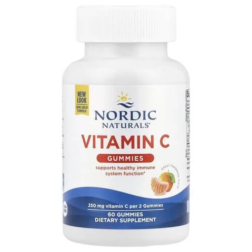 Вітамін С Nordic Naturals Vitamin C Gummies 250 мг 60 Gummies (NOR-30160)