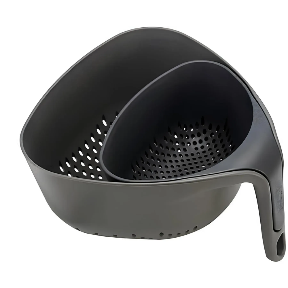 Набор дуршлагов Joseph Joseph Nest Grey 2 шт. (40094) Набор дуршлагов Joseph Joseph Nest Grey 2 шт. (40094)