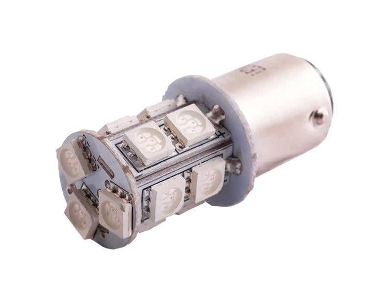 Автолампа светодиодная T25 P21/5W (1157) 12 В SMD5050-13led Красный (198)