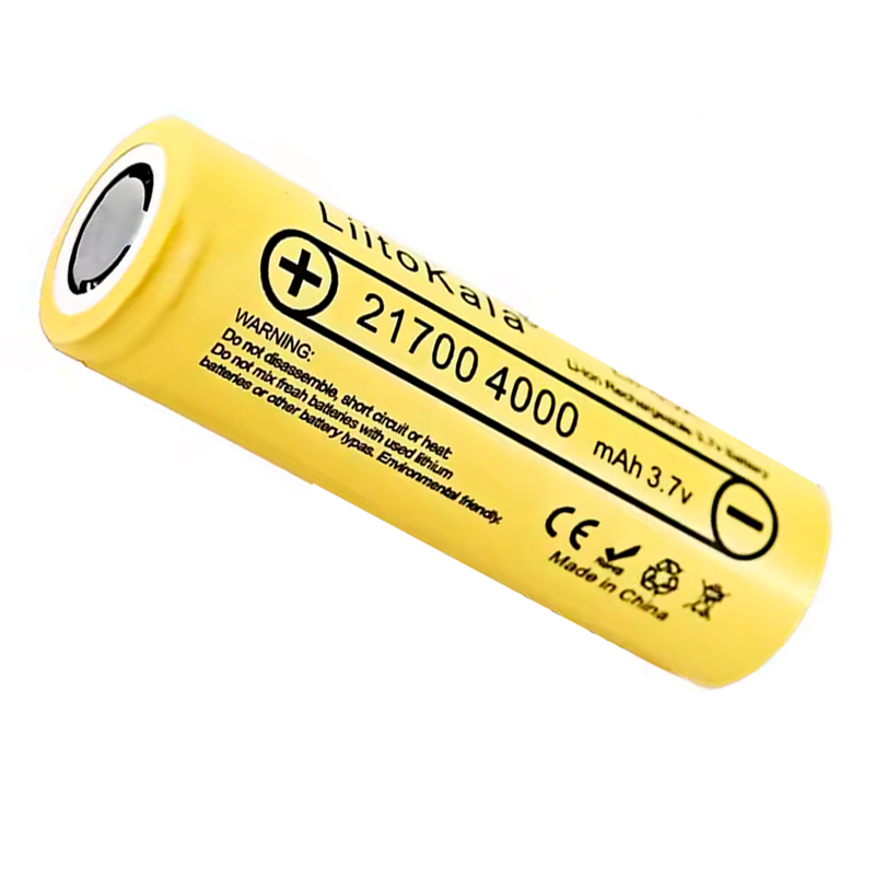 Аккумулятор 21700 LiitoKala Lii-40A 4000 мАч (2681152967) Аккумулятор 21700 LiitoKala Lii-40A 4000 мАч (2681152967)
