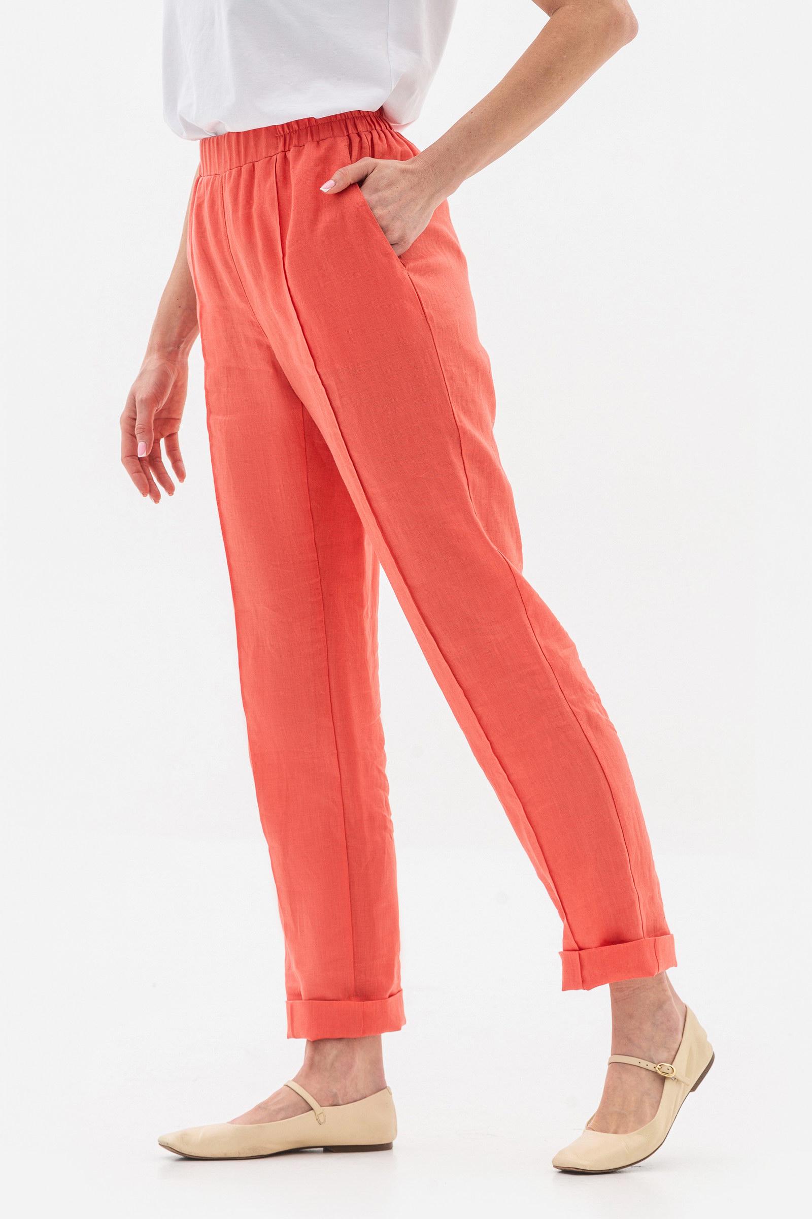 Брюки Lesia Топал 03 р. 42 Теракотовий (153770000) - фото 3 Брюки Lesia Топал 03 р. 42 Теракотовий (153770000) - фото 3