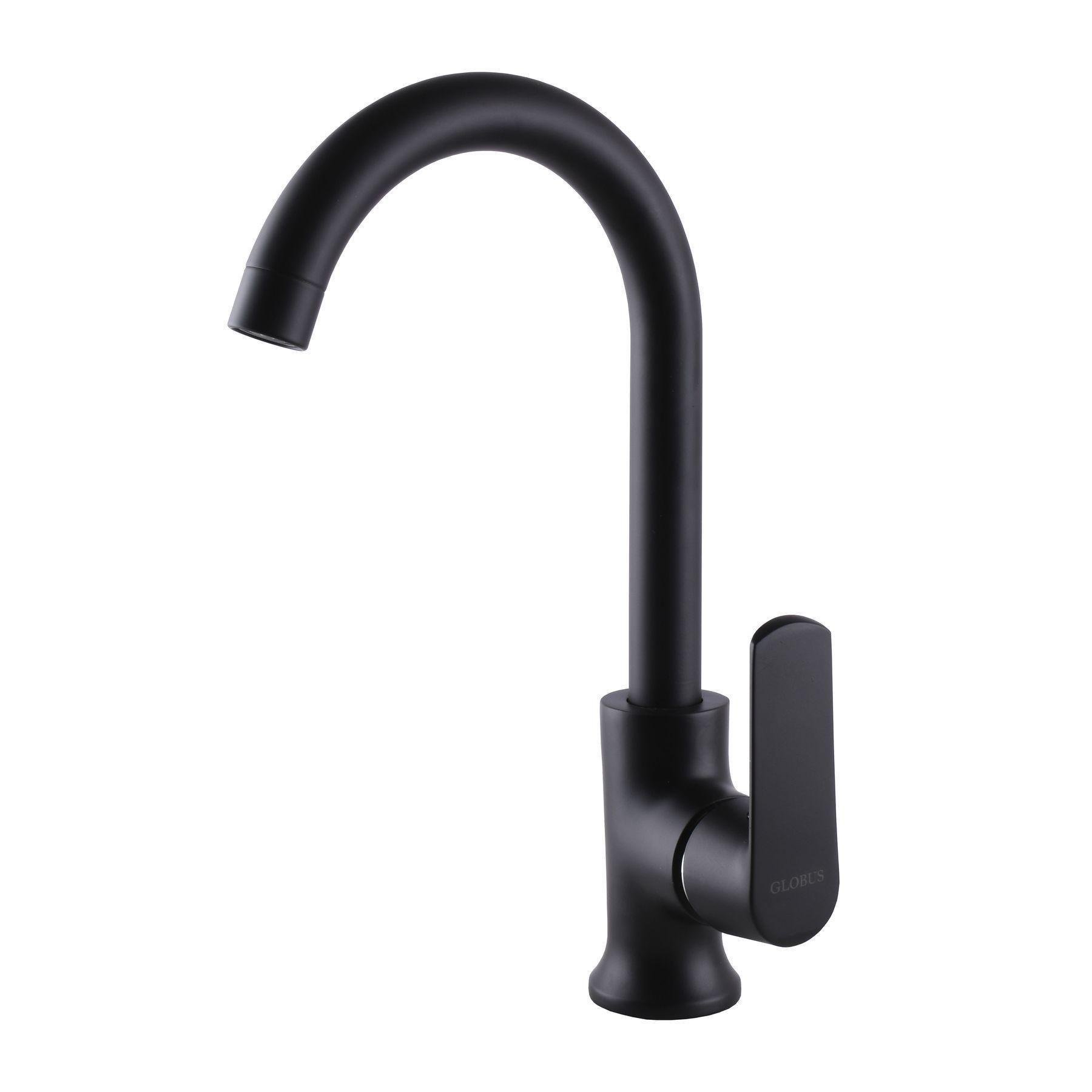 Смеситель для кухни Globus Lux Laguna GLA-0203SL-10-BB Черный (21859) Смеситель для кухни Globus Lux Laguna GLA-0203SL-10-BB Черный (21859)