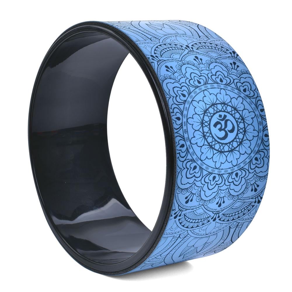 Колесо для йоги MS 1842-BL 31х12,5 см Блакитний - фото 1 Колесо для йоги MS 1842-BL 31х12,5 см Блакитний - фото 1