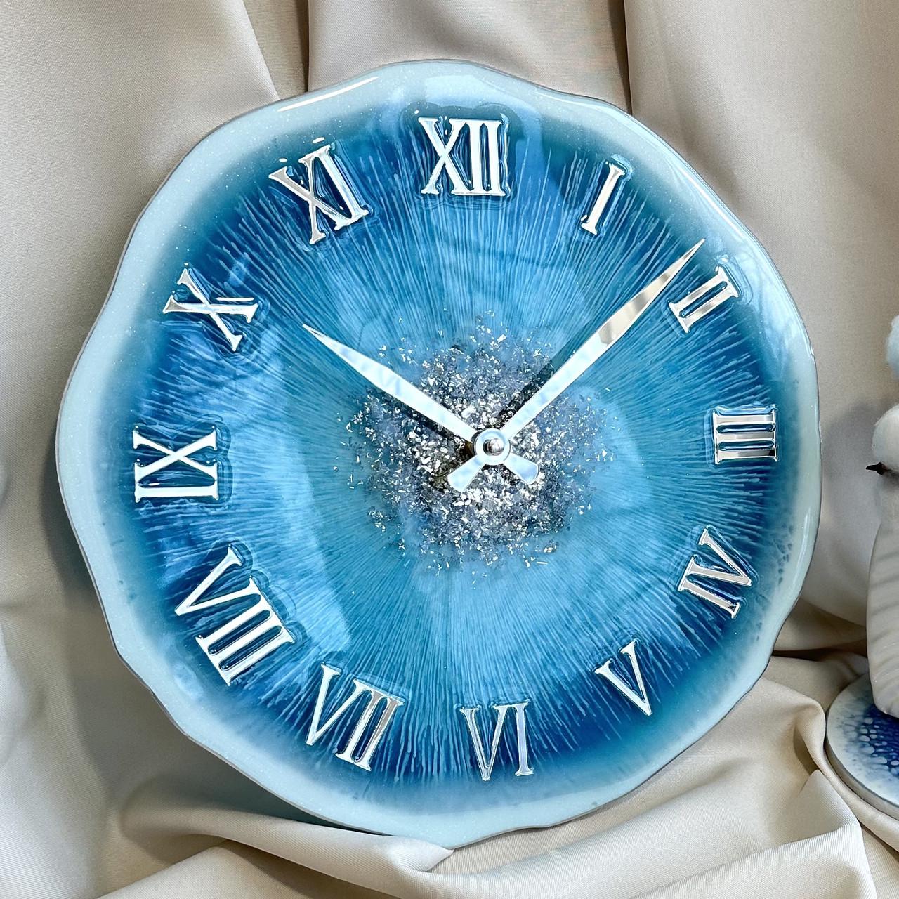 Часы настенные из эпоксидной смолы EPOXY M95 32x32 см