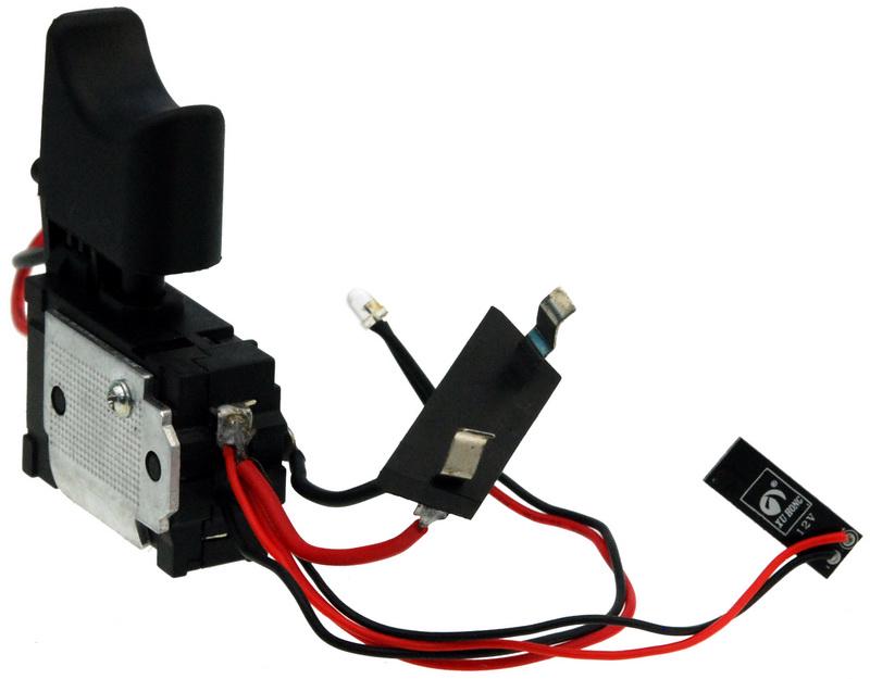 Кнопка шуруповерта дроти/контакти/лампочка (кн1018) • Краща ціна в ...