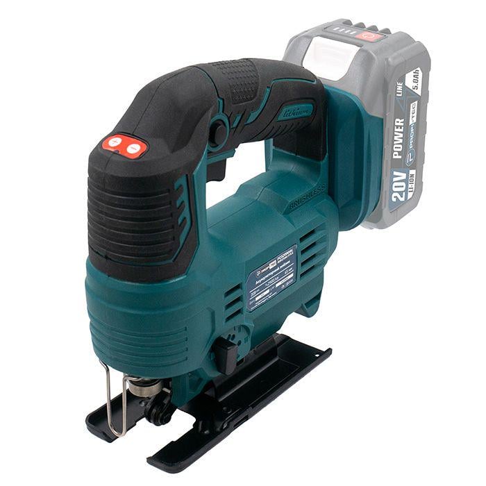 Лобзик аккумуляторный бесщеточный PROFI-TEC PGS2080BL 20V без аккумуляторов и зарядного устройства (005900) - фото 2