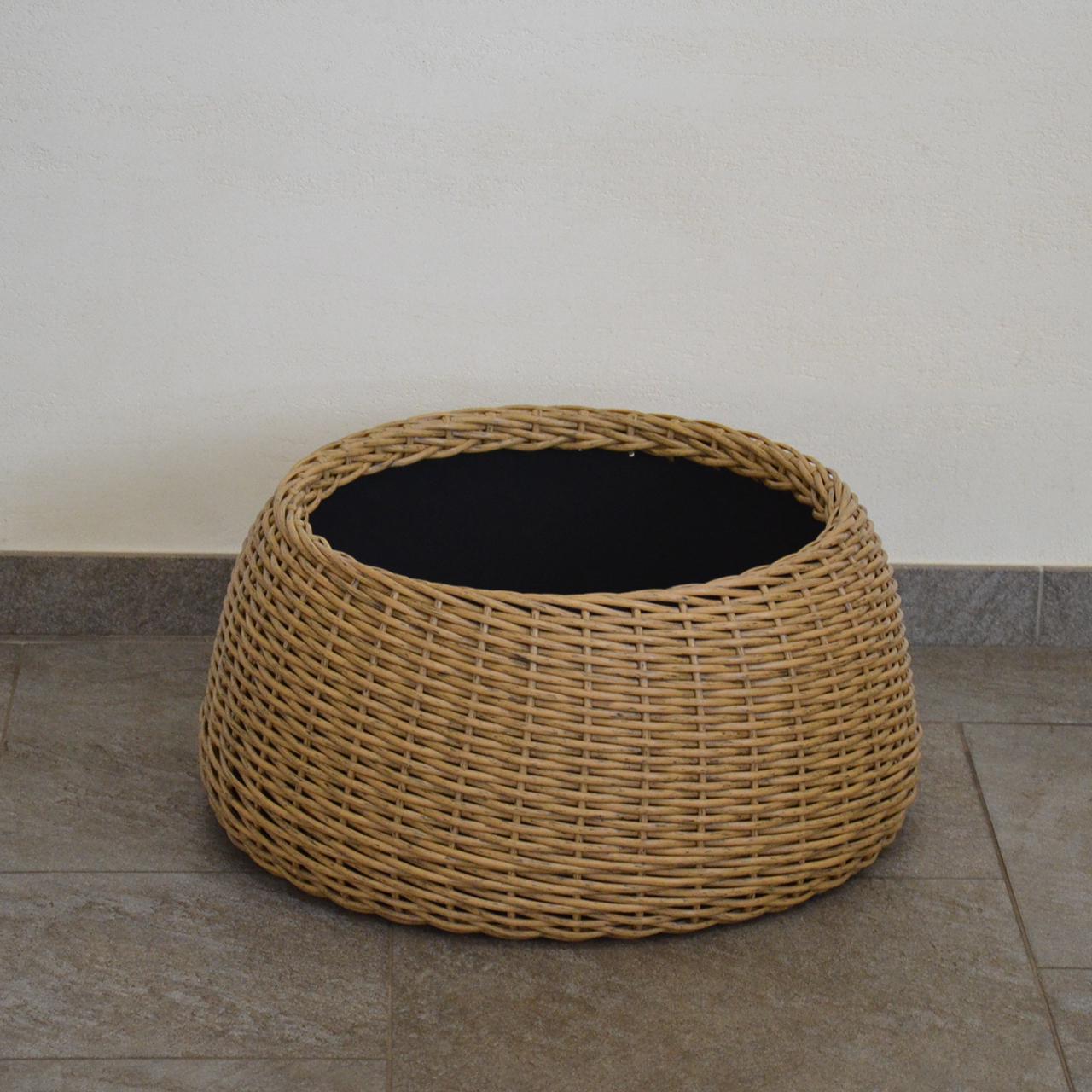 Подставка-юбка под елку плетенная из искусственного ротанга/ручной работы L Дерево (13450343) - фото 3 Подставка-юбка под елку плетенная из искусственного ротанга/ручной работы L Дерево (13450343) - фото 3