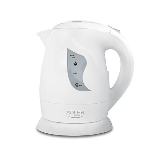 Електрочайник Adler AD 08 1 л Білий (996912731) Електрочайник Adler AD 08 1 л Білий (996912731)