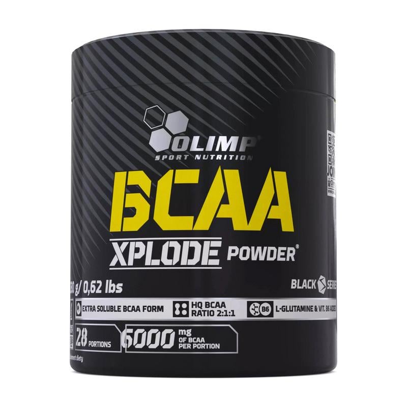 Аминокислоты с глутамином и B6 Olimp BCAA 2:1:1 Xplode 280 г Лимон