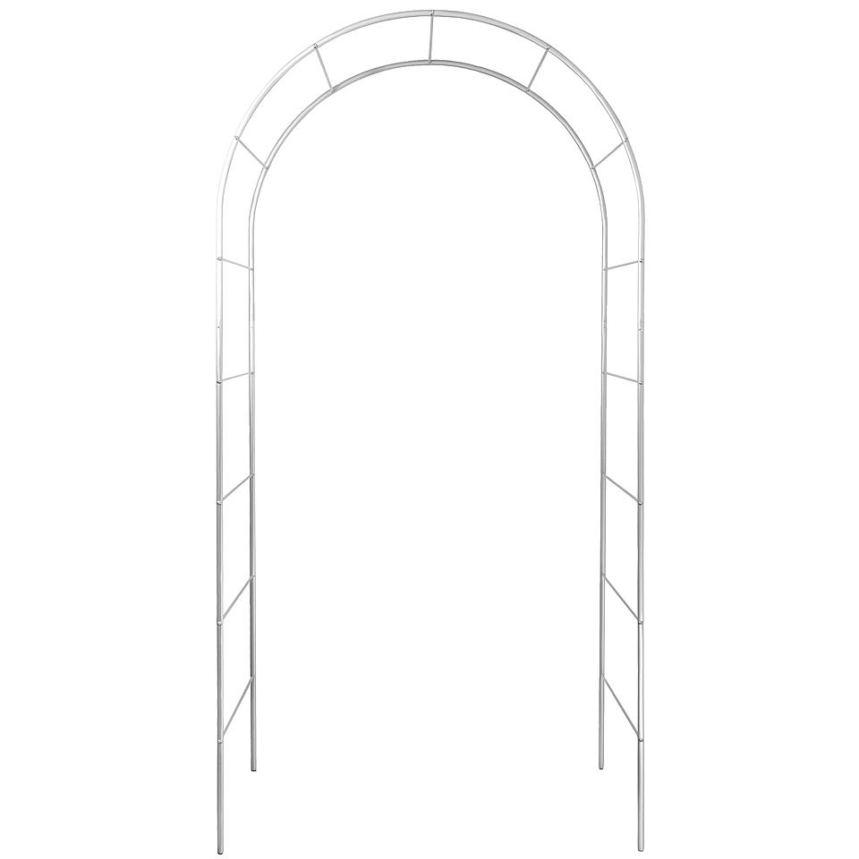 Опора для рослин арка садова 2500х1250х900 мм d 20 мм/d 8 мм (АС-D20/D8-2500*1250*900) - фото 1