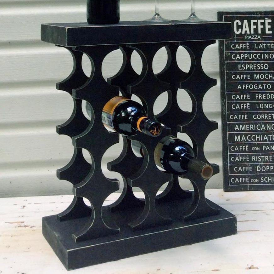 Полка для вина настольная Монрол Венге (Впс-013112)