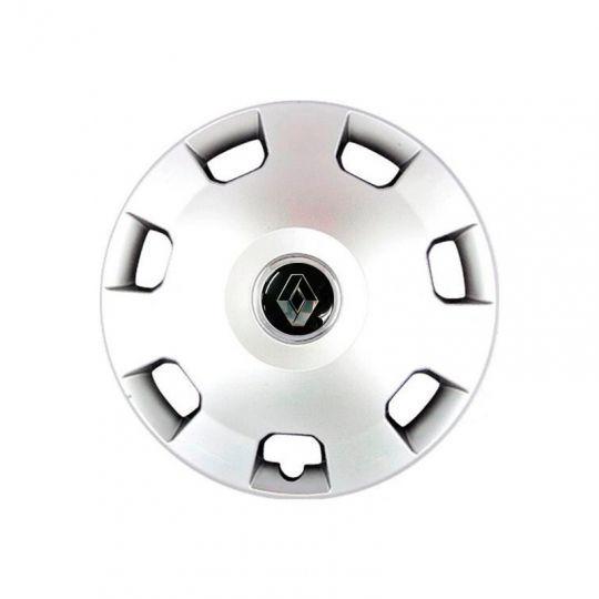 Автомобильные колпаки SKS 207 R14 с логотипом Renault 4 шт. Серебристый