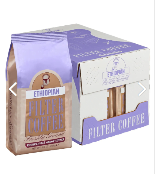 Кава мелена Ethiopian Kurukahveci Mehmet Efendi Filtre Kahve 250 г (2824119361) - фото 2
