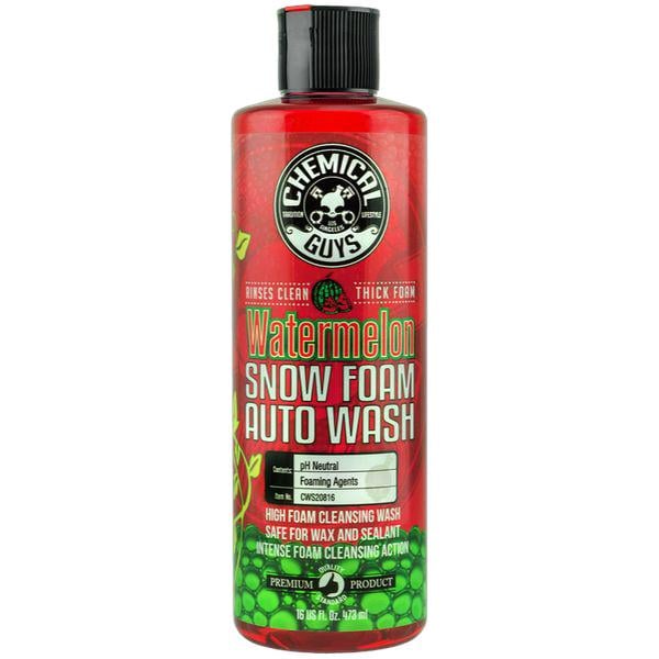 Автошампунь с ароматом арбуза Chemical Guys Watermelon Snow Foam Extreme Suds Cleansing Wash 473 мл