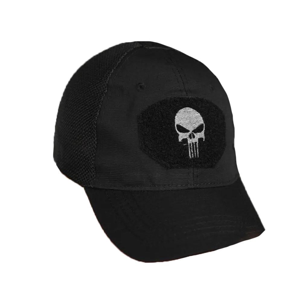 Кепка Punisher Rip-Stop з сіткою One Size Black (3576666)