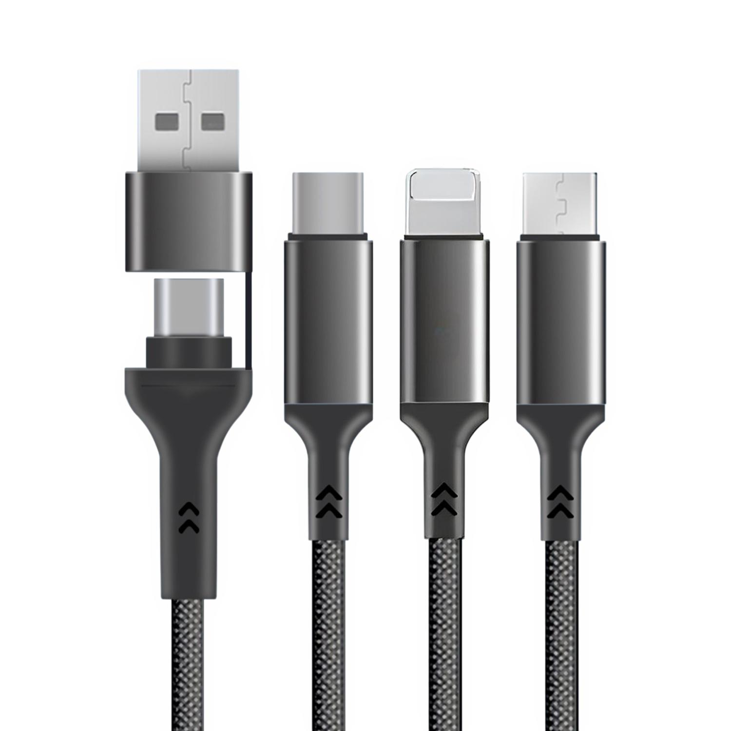 Кабель для телефона GDragon Tech microUSB/type-C 1 м Черный (10_9_1m_1) Кабель для телефона GDragon Tech microUSB/type-C 1 м Черный (10_9_1m_1)