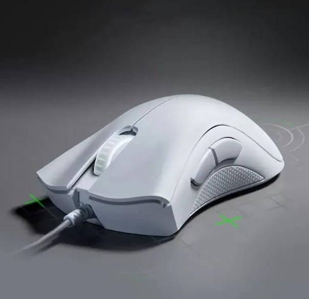 Компьютерная мышка Razer DeathAdder Essential USB Rep White - фото 2 Компьютерная мышка Razer DeathAdder Essential USB Rep White - фото 2
