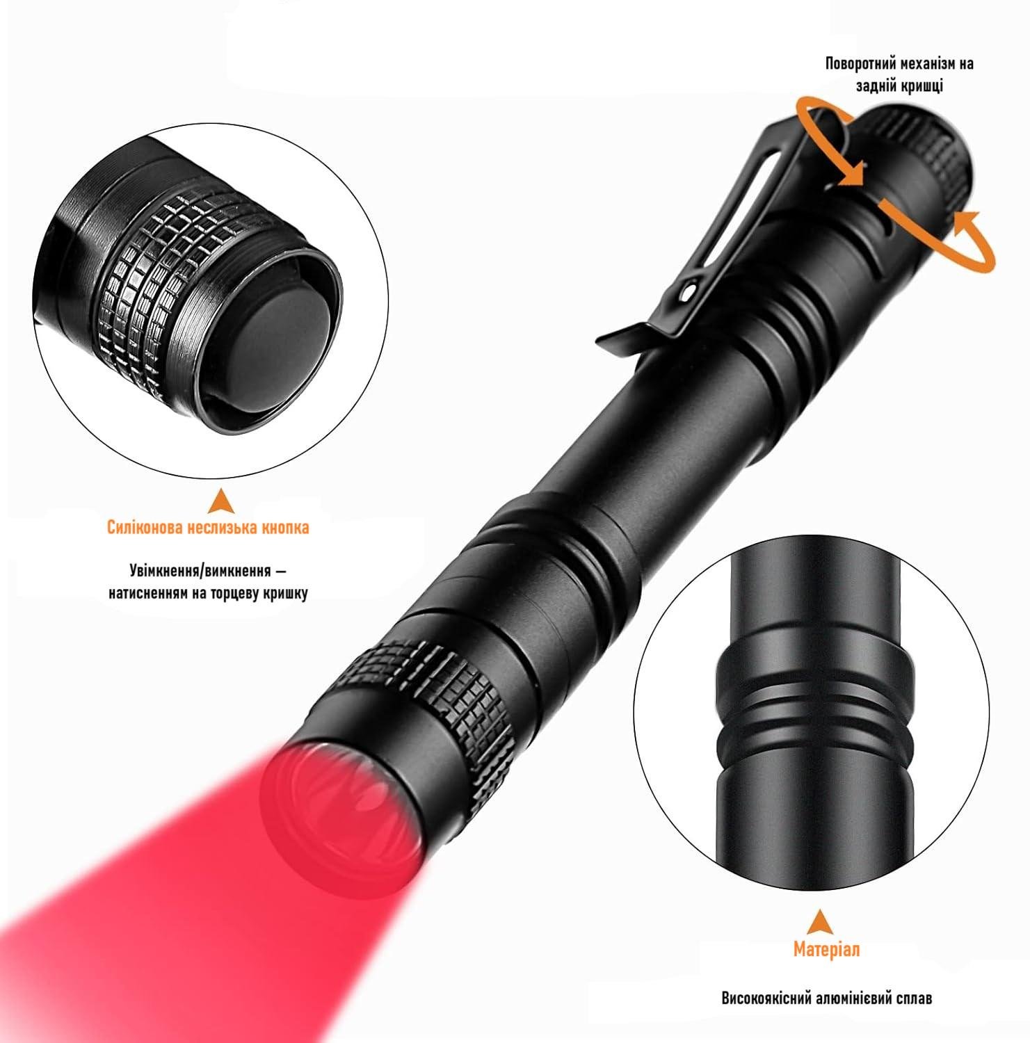 Ліхтар LED для кемпінгу туризму полювання та риболовлі Чорний (R9416) - фото 3 Ліхтар LED для кемпінгу туризму полювання та риболовлі Чорний (R9416) - фото 3