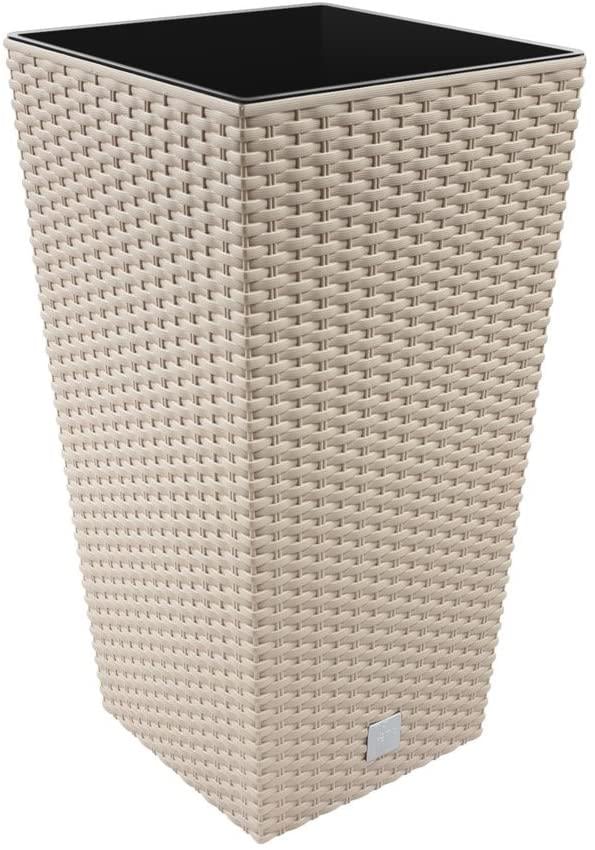 Горшок для цветов Prosperplast Rato со вставкой 2в1 Н-41 см Мокко (77963-7529)