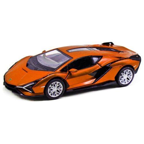 Игрушечная машинка металлическая Lamborghini Sian FKP 37 Оранжевый (219769)