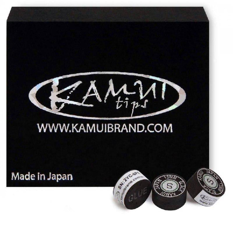 Наклейка для кия Kamui Soft 13 мм 1 шт. Black (175) - фото 2