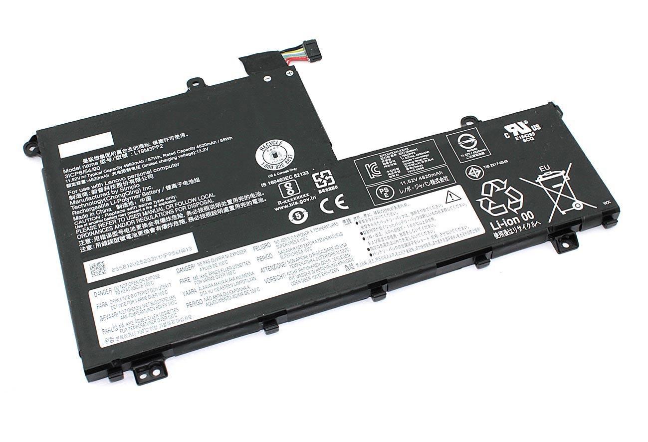 Аккумулятор для ноутбука Lenovo L19M3PF2 ThinkBook 15-IIL 11,52 V 4950 mAh (084615)