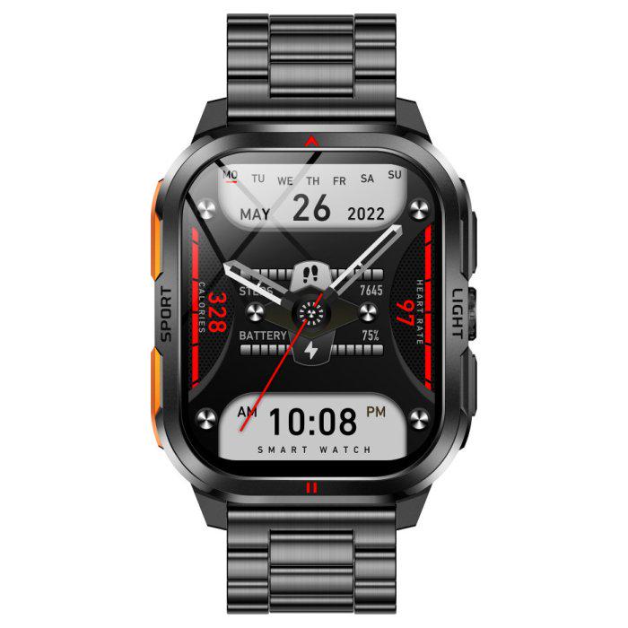 Смарт-годинник UWatch Smart Fanastic Steel Black з ремінцями 2 шт. (2078) - фото 9 Смарт-годинник UWatch Smart Fanastic Steel Black з ремінцями 2 шт. (2078) - фото 9