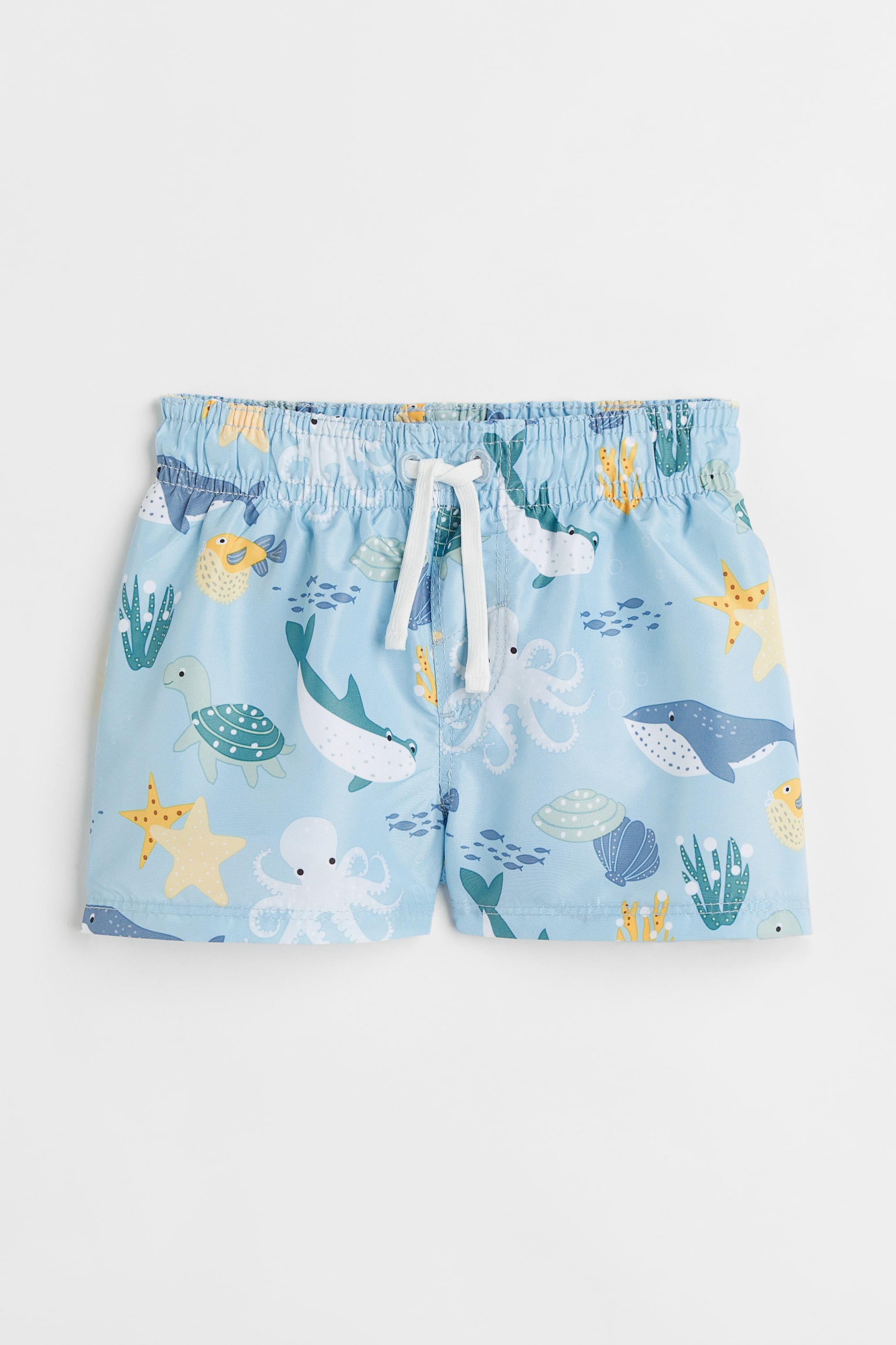 Шорти купальні H&M 62-68 см Блакитний (918657)