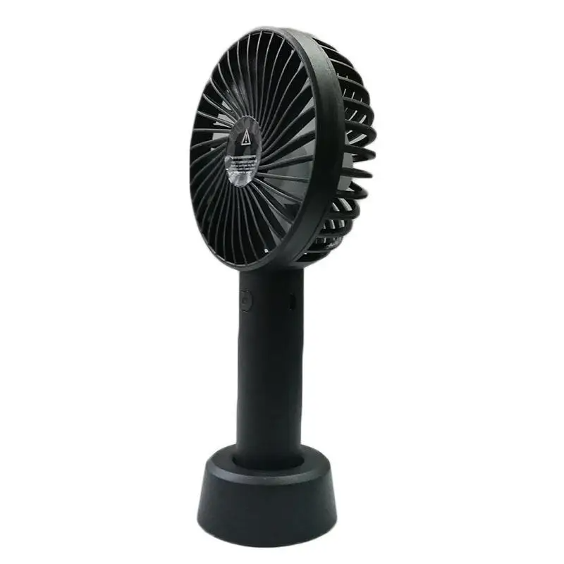 Міні-вентилятор настільний компактний Portable Mini Fan Black (1632893543) - фото 2