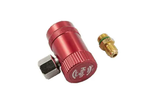 Муфта быстросъемная HC-ML-1234 для автокондиционеров R-1234yf/R-134a 1/4 Красный Муфта быстросъемная HC-ML-1234 для автокондиционеров R-1234yf/R-134a 1/4 Красный