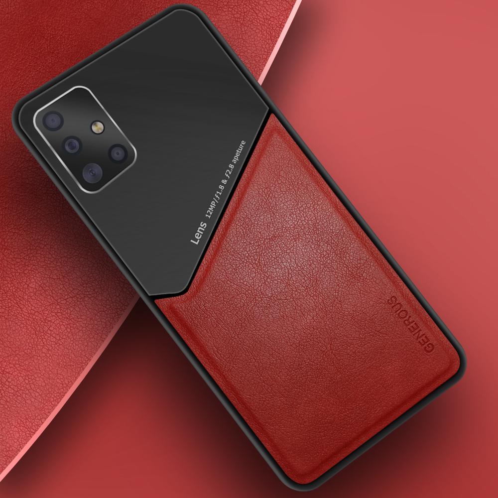 Комбінований чохол Generous на Samsung Galaxy A71 A715 Red (20012-2D) - фото 1