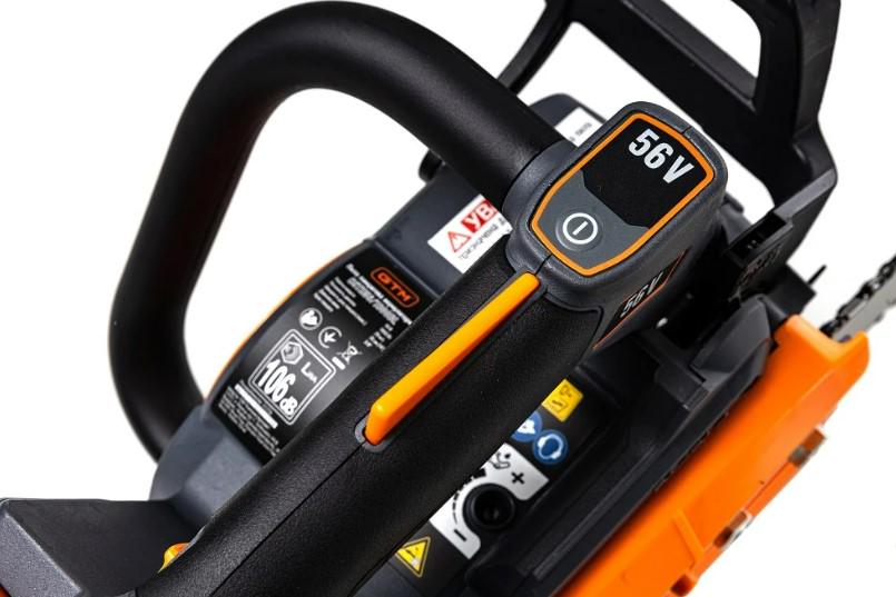 Пила ланцюгова акумуляторна GTM CSTH56/1800BL KIT 56V з акумулятором та зарядним пристроєм (CSTH56/1800BL_KIT) - фото 5 Пила ланцюгова акумуляторна GTM CSTH56/1800BL KIT 56V з акумулятором та зарядним пристроєм (CSTH56/1800BL_KIT) - фото 5