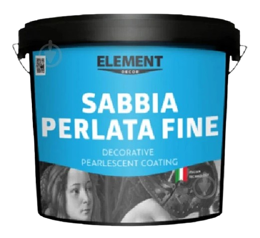 Декоративная краска Element Decor Sabbia Perlata Fine с перламутром 5 кг (2163883725)